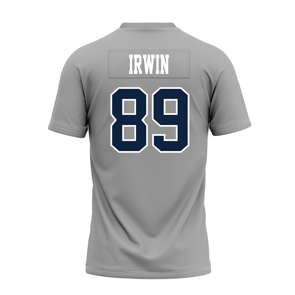 UT Martin - NCAA Football : Jack Irwin - Grey Premium Football Jersey-1