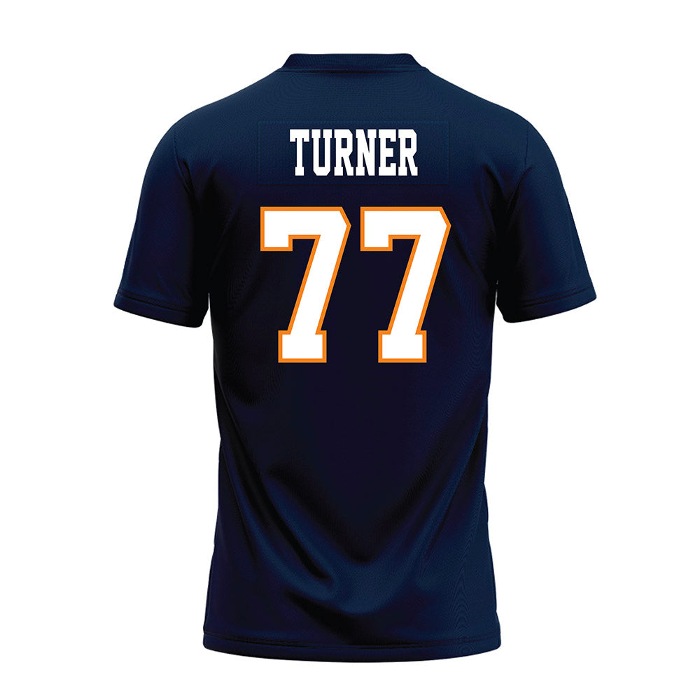 UT Martin - NCAA Football : Riley Turner - Blue Premium Football Jersey