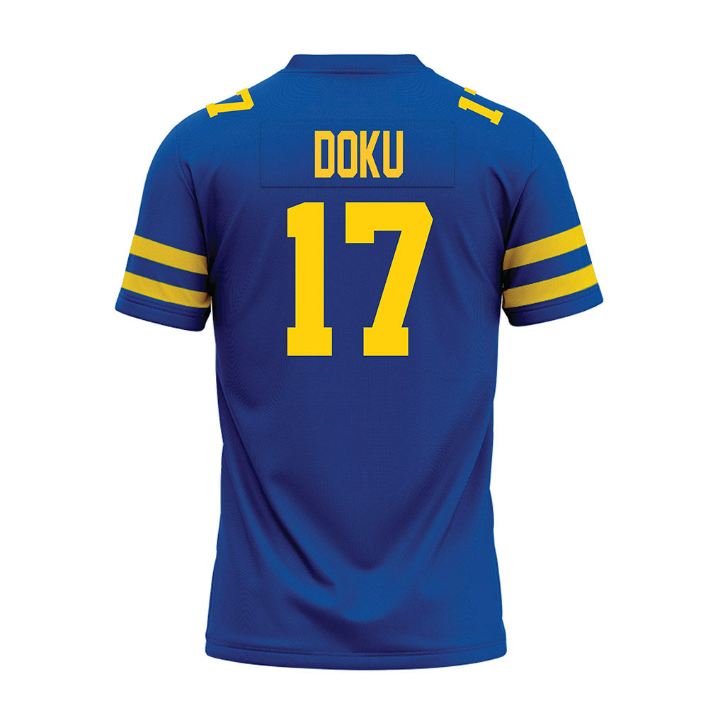 Delaware - NCAA Football : Emmanuel Doku - Premium Football Jersey-1