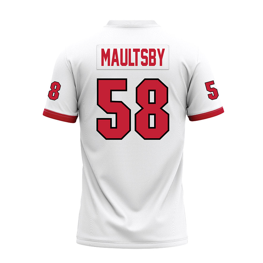 Miami of Ohio - NCAA Football : Gray Maultsby - 2023 White Premium Football Jersey-1
