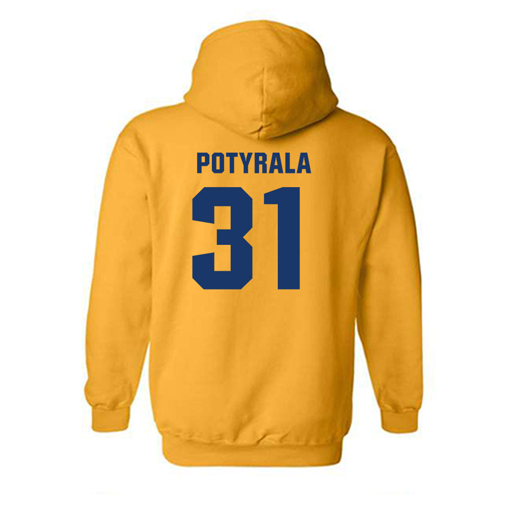 Drexel - NCAA Men's Lacrosse : Brady Potyrala - Classic Shersey Hooded Sweatshirt-1