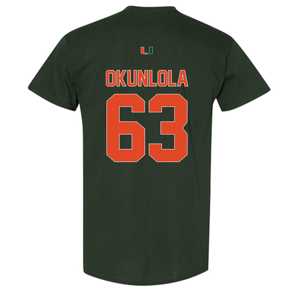 Miami - NCAA Football : Samson Okunlola - Classic Shersey T-Shirt-1