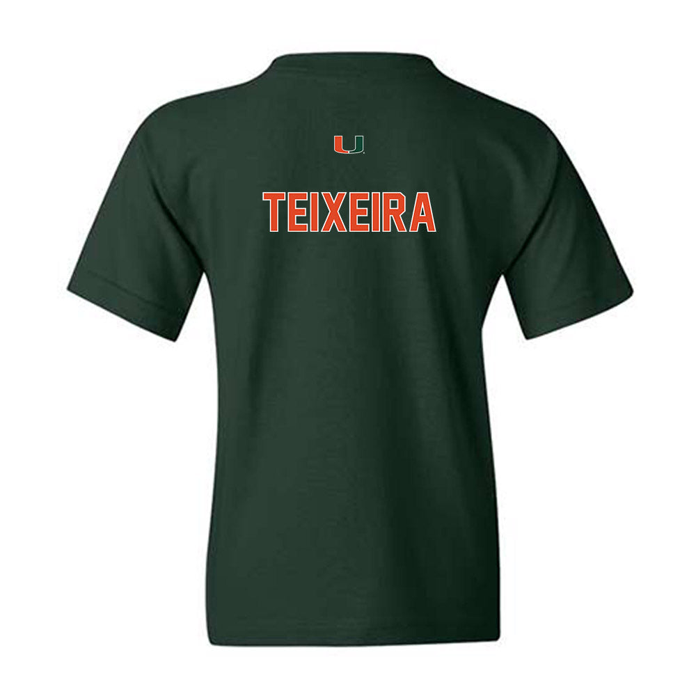 Miami - NCAA Women's Track & Field : Deisiane Teixeira - Classic Shersey Youth T-Shirt-1