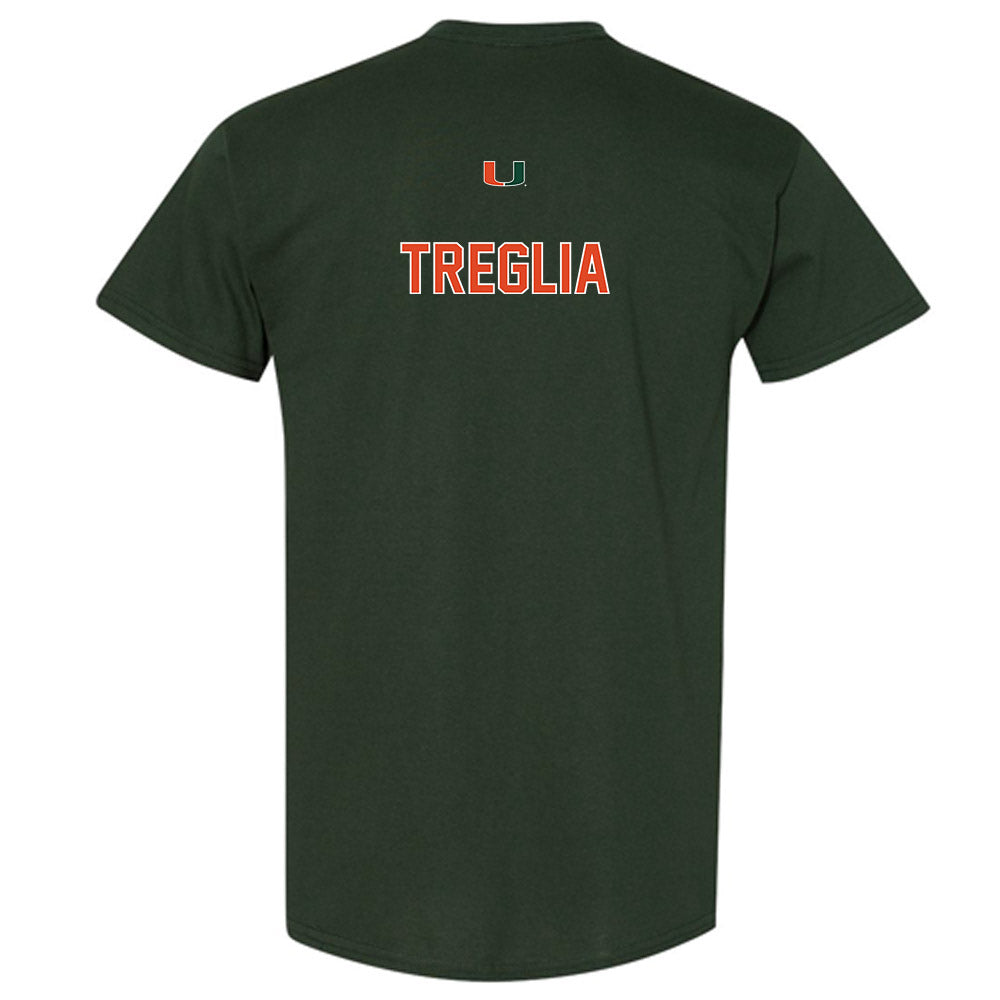 Miami - NCAA Women's Swimming & Diving : Leah Treglia - Classic Shersey T-Shirt-1