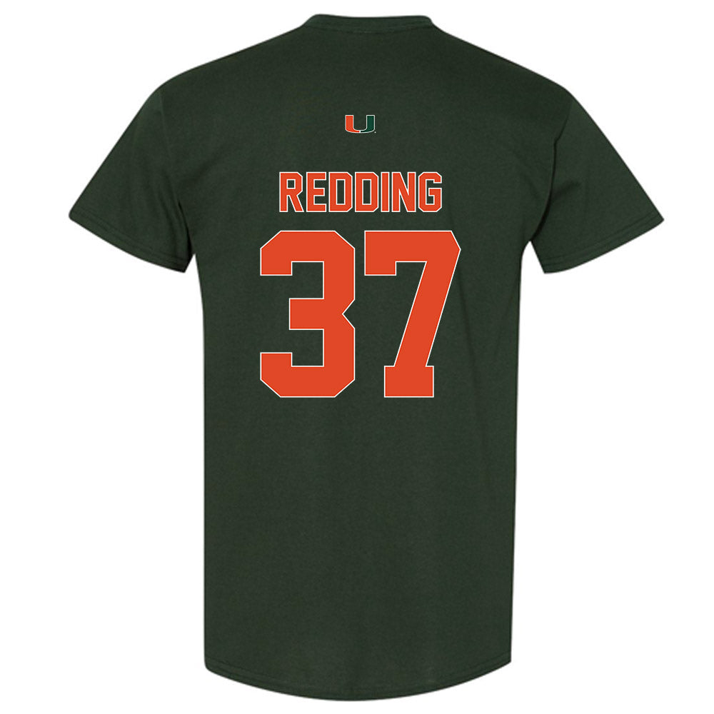 Miami - NCAA Football : Cortez Redding - Classic Shersey T-Shirt-1