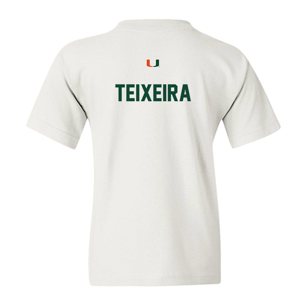 Miami - NCAA Women's Track & Field : Deisiane Teixeira - Classic Shersey Youth T-Shirt-1