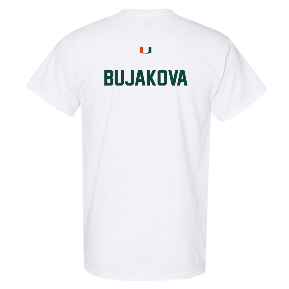 Miami - NCAA Women's Golf : Barbora Bujakova - Classic Shersey T-Shirt-1