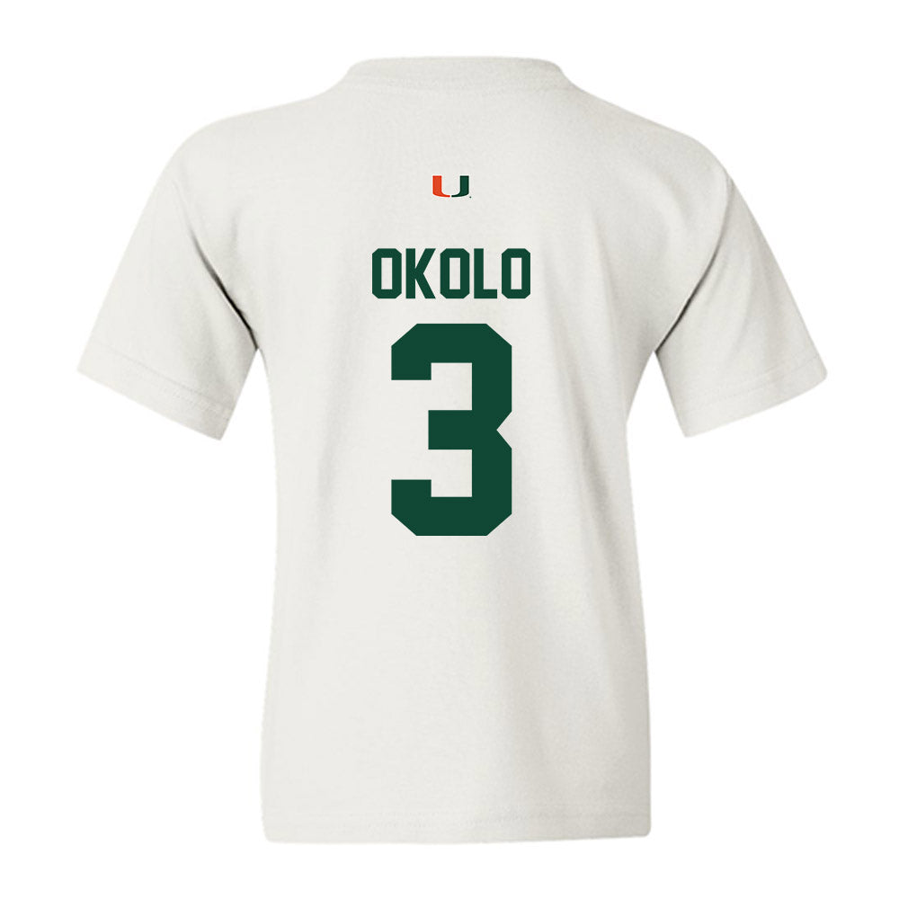 Miami - NCAA Women's Basketball : Soma Okolo - Classic Shersey Youth T-Shirt-1