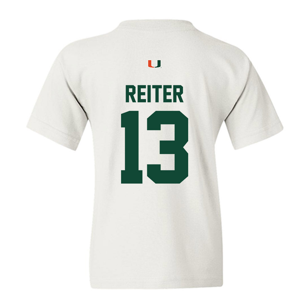 Miami - NCAA Women's Volleyball : Billie Reiter - Classic Shersey Youth T-Shirt-1
