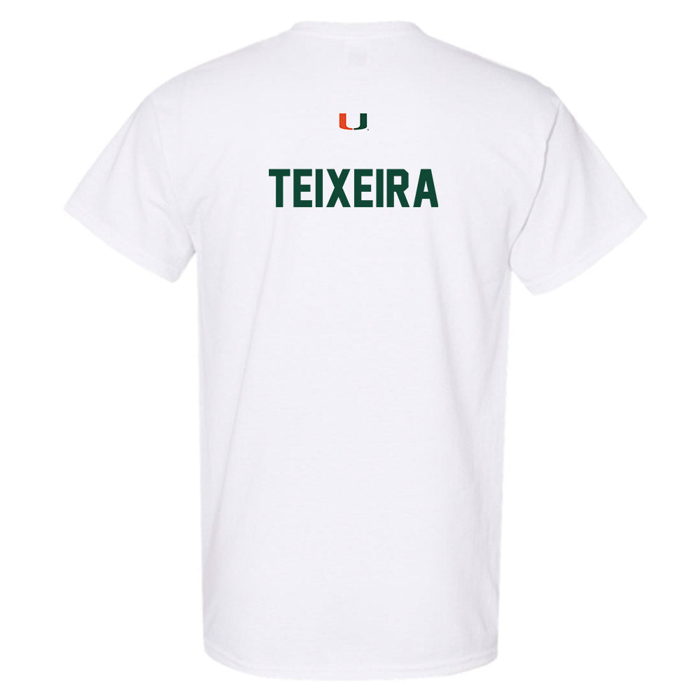 Miami - NCAA Women's Track & Field : Deisiane Teixeira - Classic Shersey T-Shirt-1