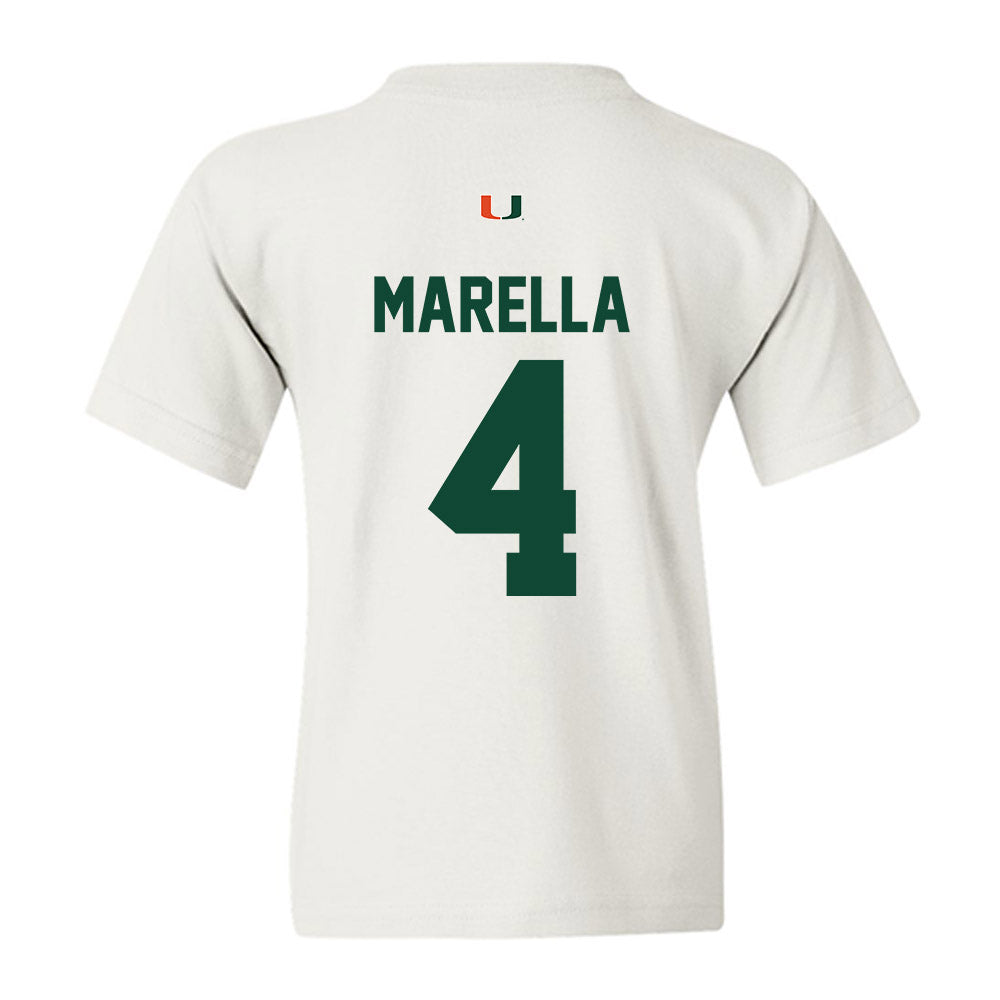 Miami - NCAA Women's Soccer : samantha marella - Classic Shersey Youth T-Shirt-1
