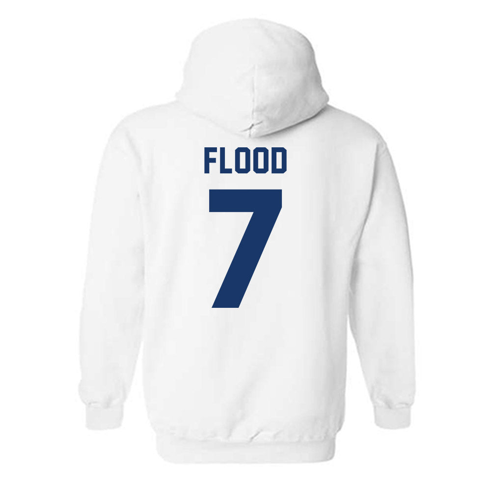 Drake - NCAA Football : JR Flood - Classic Shersey Hooded Sweatshirt-1