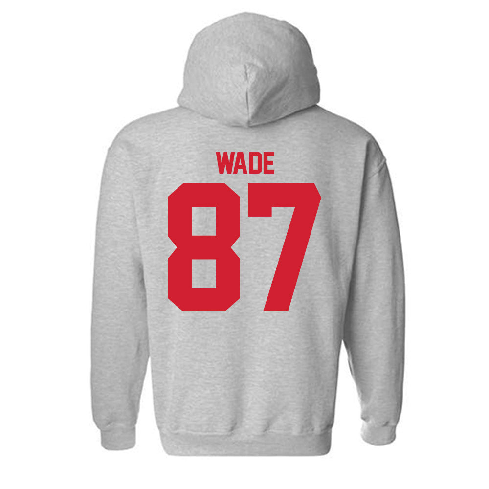 Louisiana - NCAA Football : KeDarius Wade - Classic Shersey Hooded Sweatshirt-1