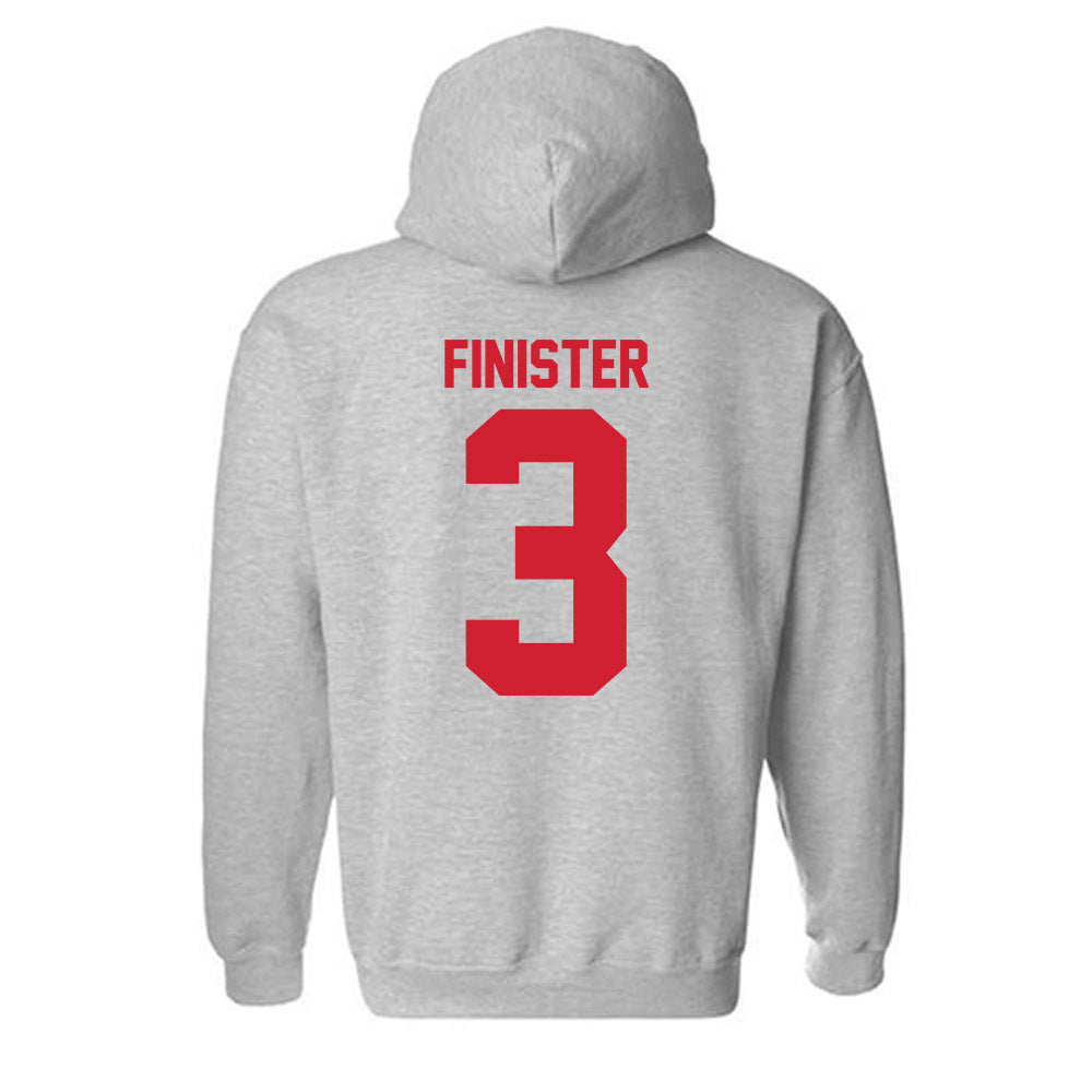 Louisiana - NCAA Men's Basketball : Dorian Finister - Classic Shersey Hooded Sweatshirt-1