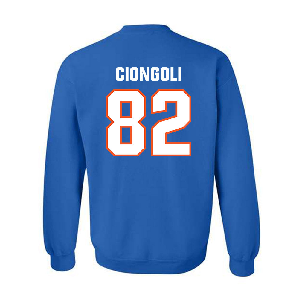 Florida - NCAA Football : Ace Ciongoli - Replica Shersey Crewneck Sweatshirt-1