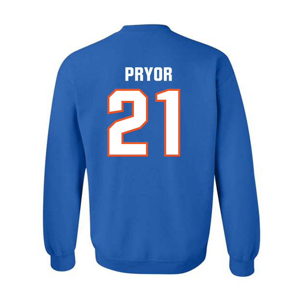 Florida - NCAA Football : Evan Pryor - Replica Shersey Crewneck Sweatshirt-1