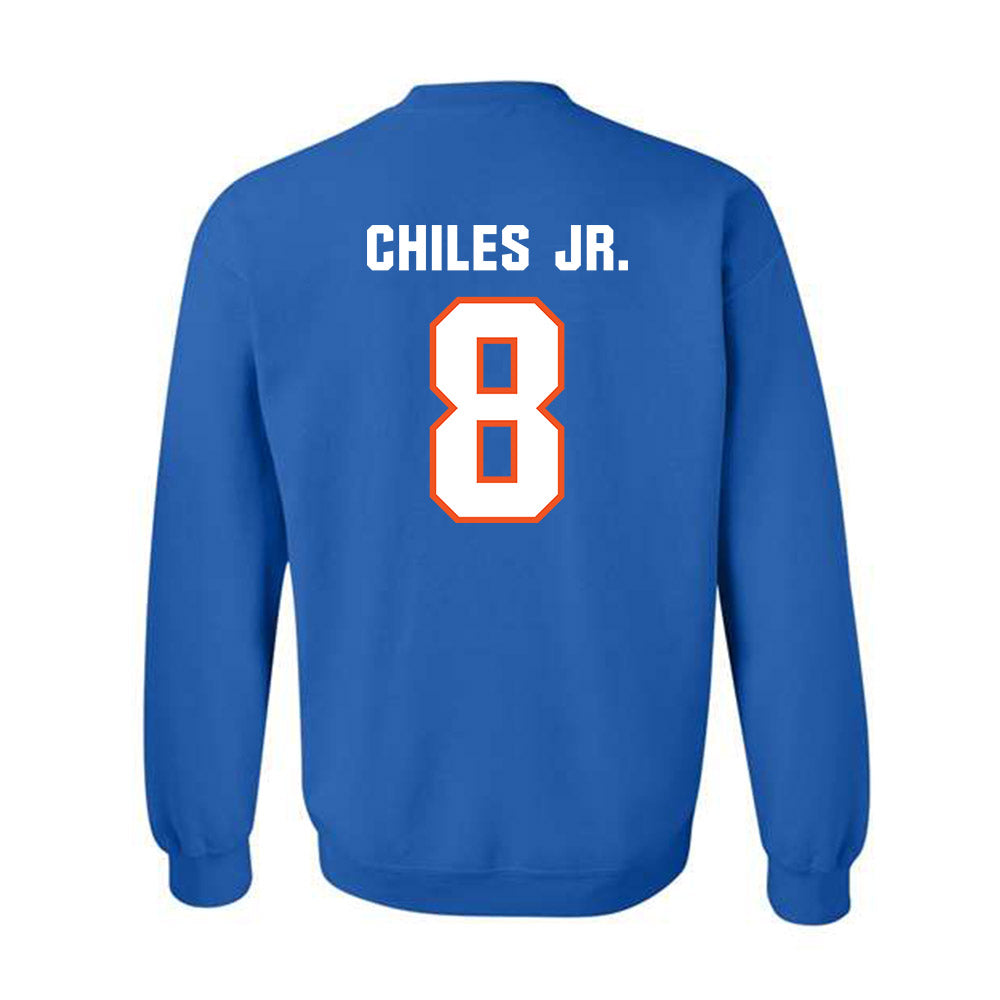 Florida - NCAA Football : Aaron Chiles Jr. - Replica Shersey Crewneck Sweatshirt-1
