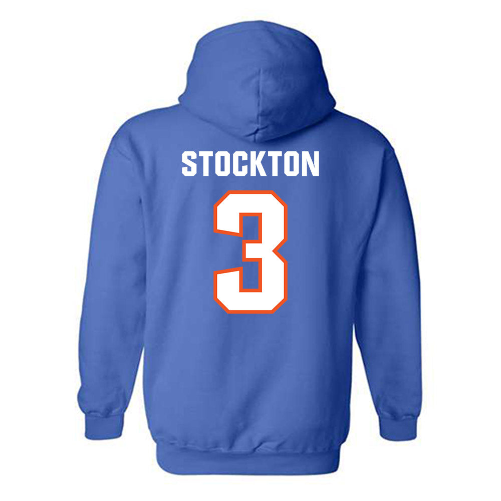 Florida - NCAA Football : Bailey Stockton - Replica Shersey Hooded Sweatshirt-1