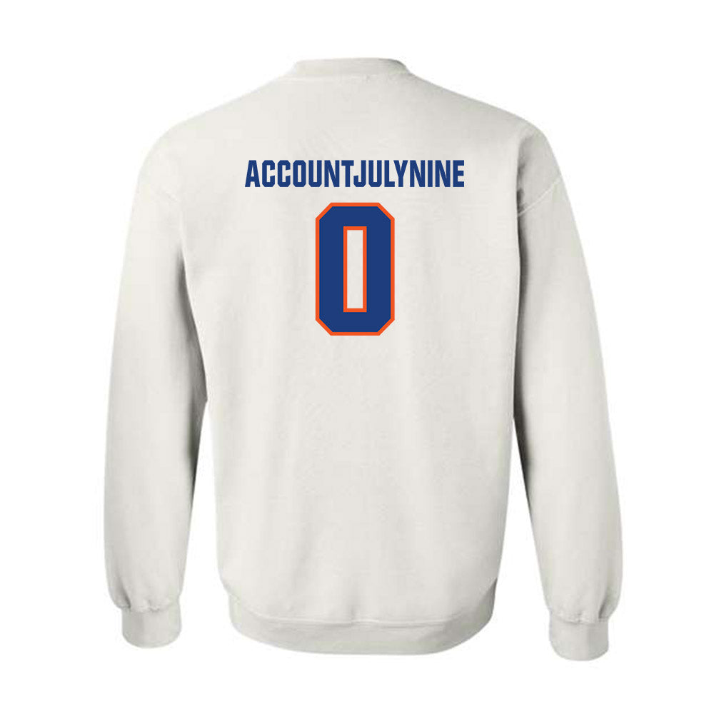 Florida - NCAA Football : Test AccountJulyNine - Replica Shersey Crewneck Sweatshirt-1