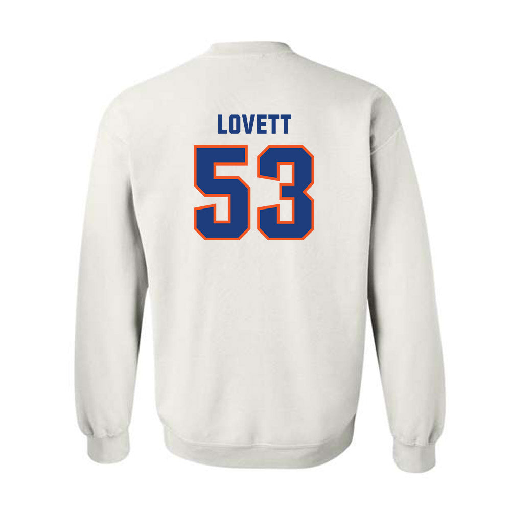 Florida - NCAA Football : Bryce Lovett - Replica Shersey Crewneck Sweatshirt-1