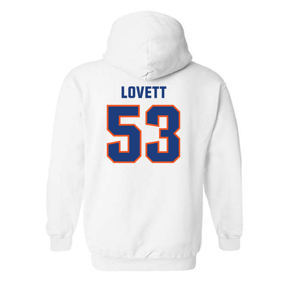 Florida - NCAA Football : Bryce Lovett - Replica Shersey Hooded Sweatshirt-1