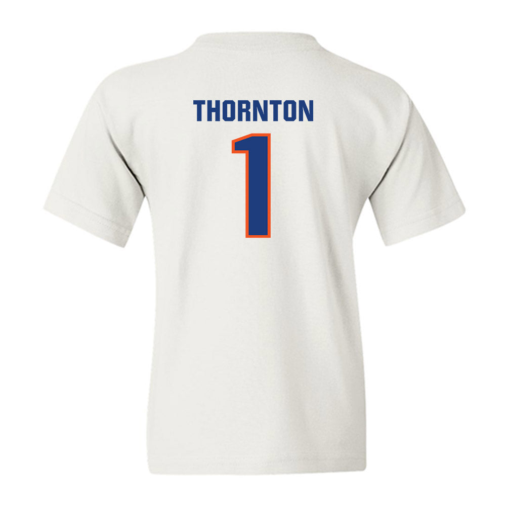 Florida - NCAA Football : Bryce Thornton - Replica Shersey Youth T-Shirt-1