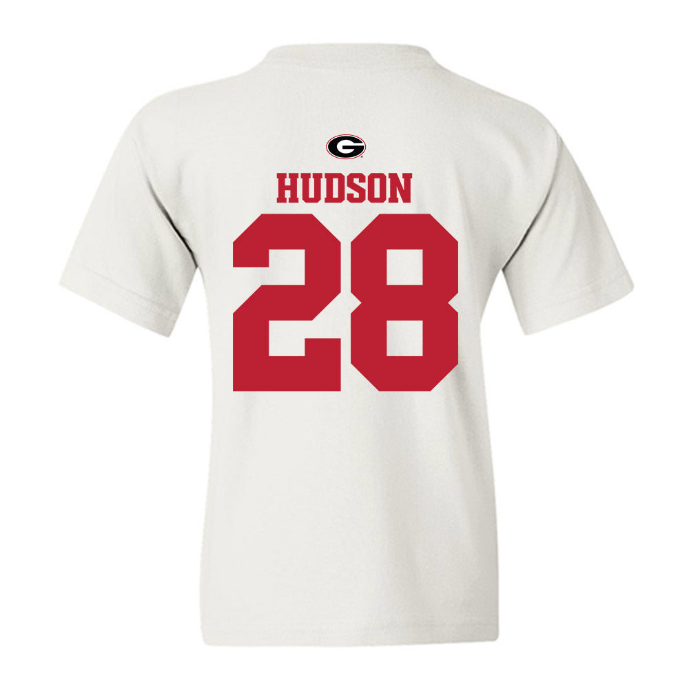 Georgia - NCAA Baseball : Brennan Hudson - Fashion Shersey Youth T-Shirt-1