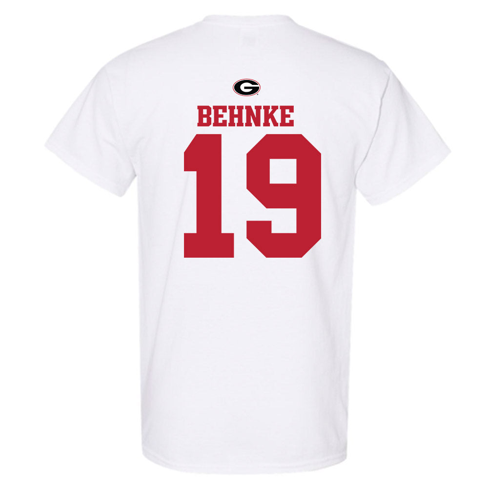 Georgia - NCAA Baseball : Andrew Behnke - Fashion Shersey T-Shirt-1