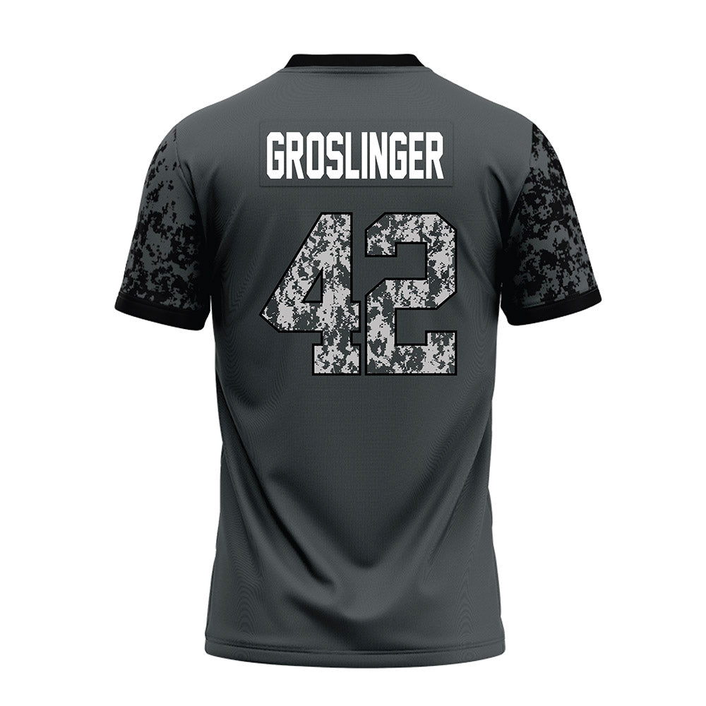 Towson - NCAA Football : Max Groslinger - Premium Football Jersey-1