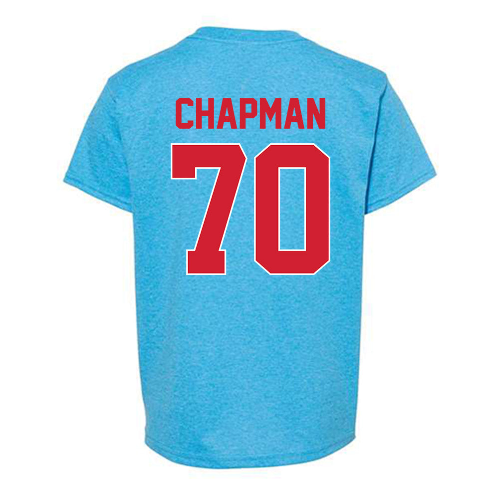 Ole Miss - NCAA Football : Jalan Chapman - Youth T-Shirt-3