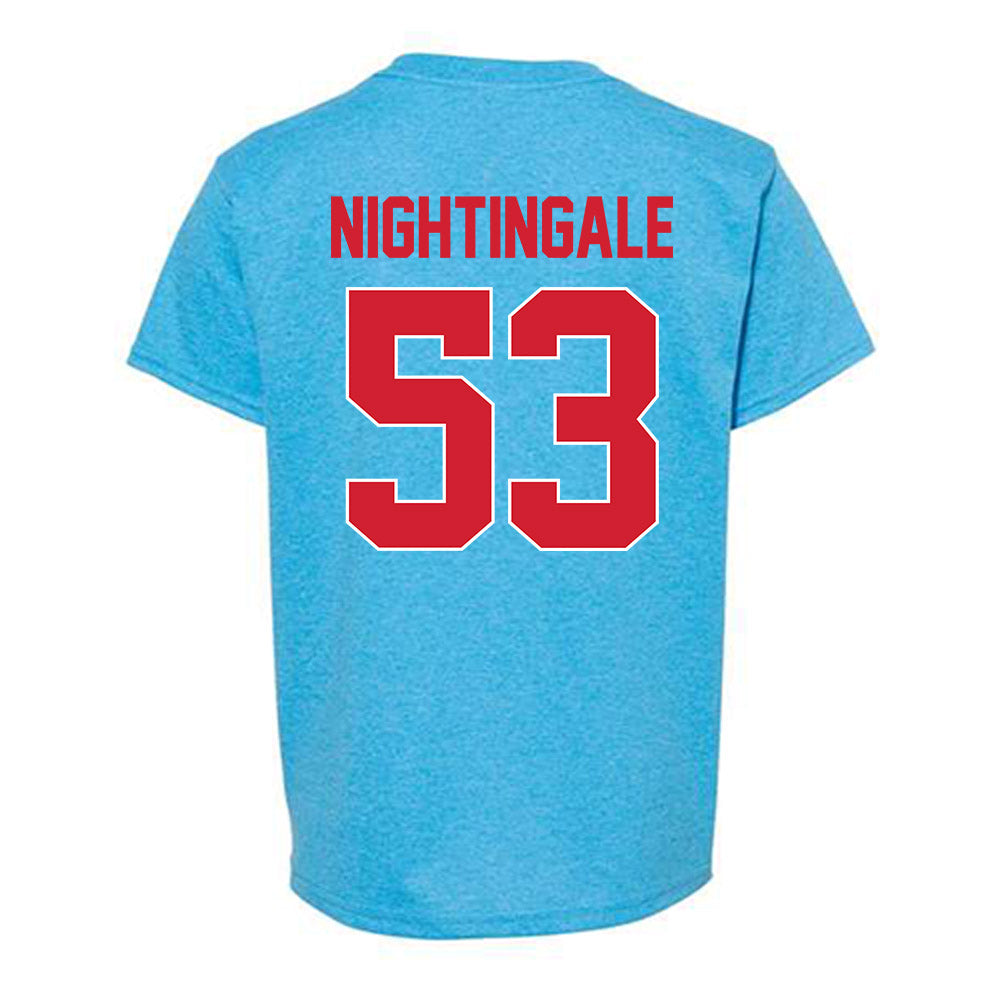 Ole Miss - NCAA Football : Trey Nightingale - Youth T-Shirt-3