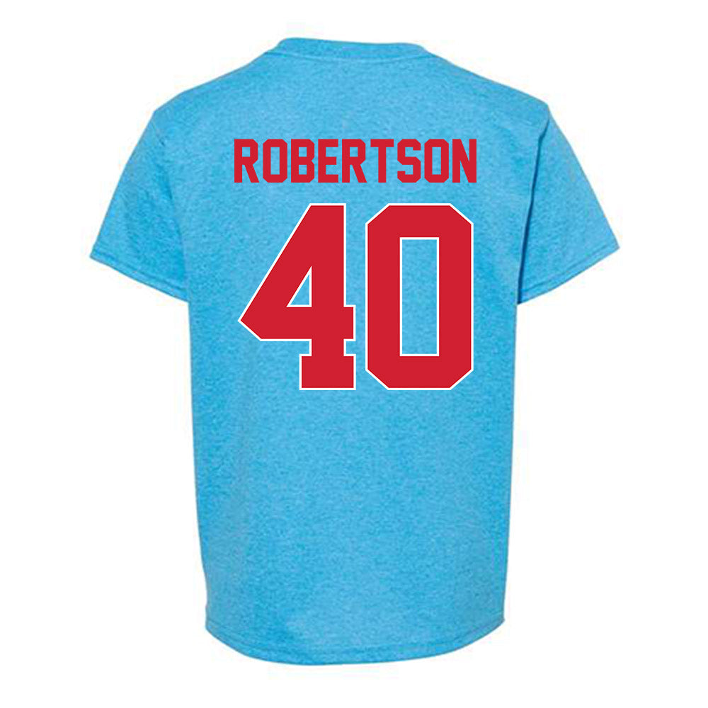 Ole Miss - NCAA Baseball : JP Robertson - Youth T-Shirt-1