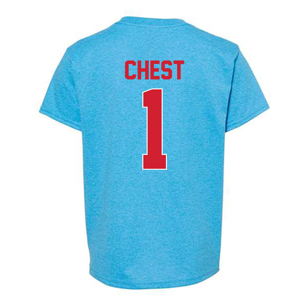 Ole Miss - NCAA Men's Basketball : Corey Chest - Youth T-Shirt-1