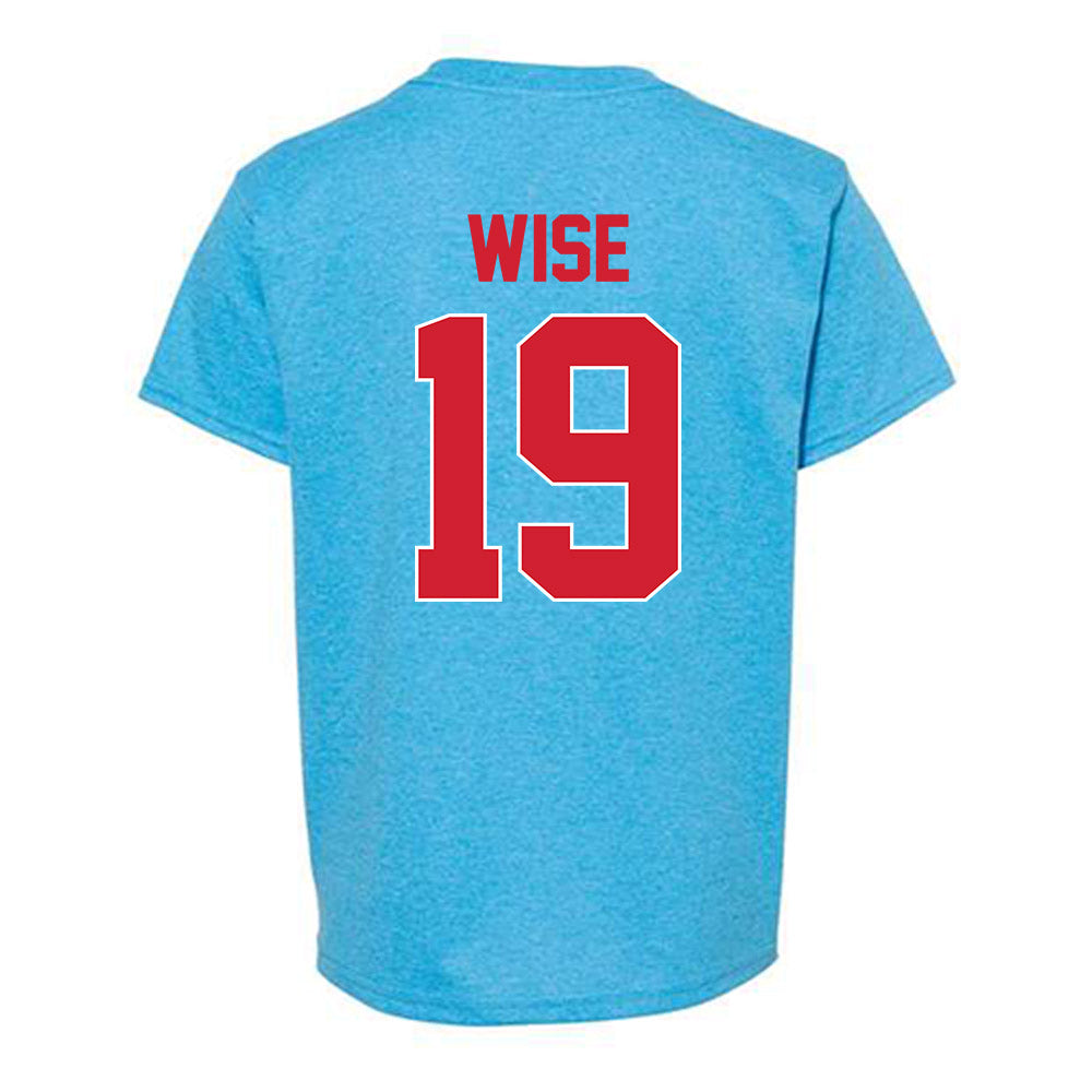 Ole Miss - NCAA Football : Rees Wise - Youth T-Shirt-1