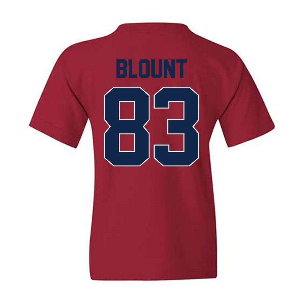 Ole Miss - NCAA Football : Levi Blount - Youth T-Shirt-1