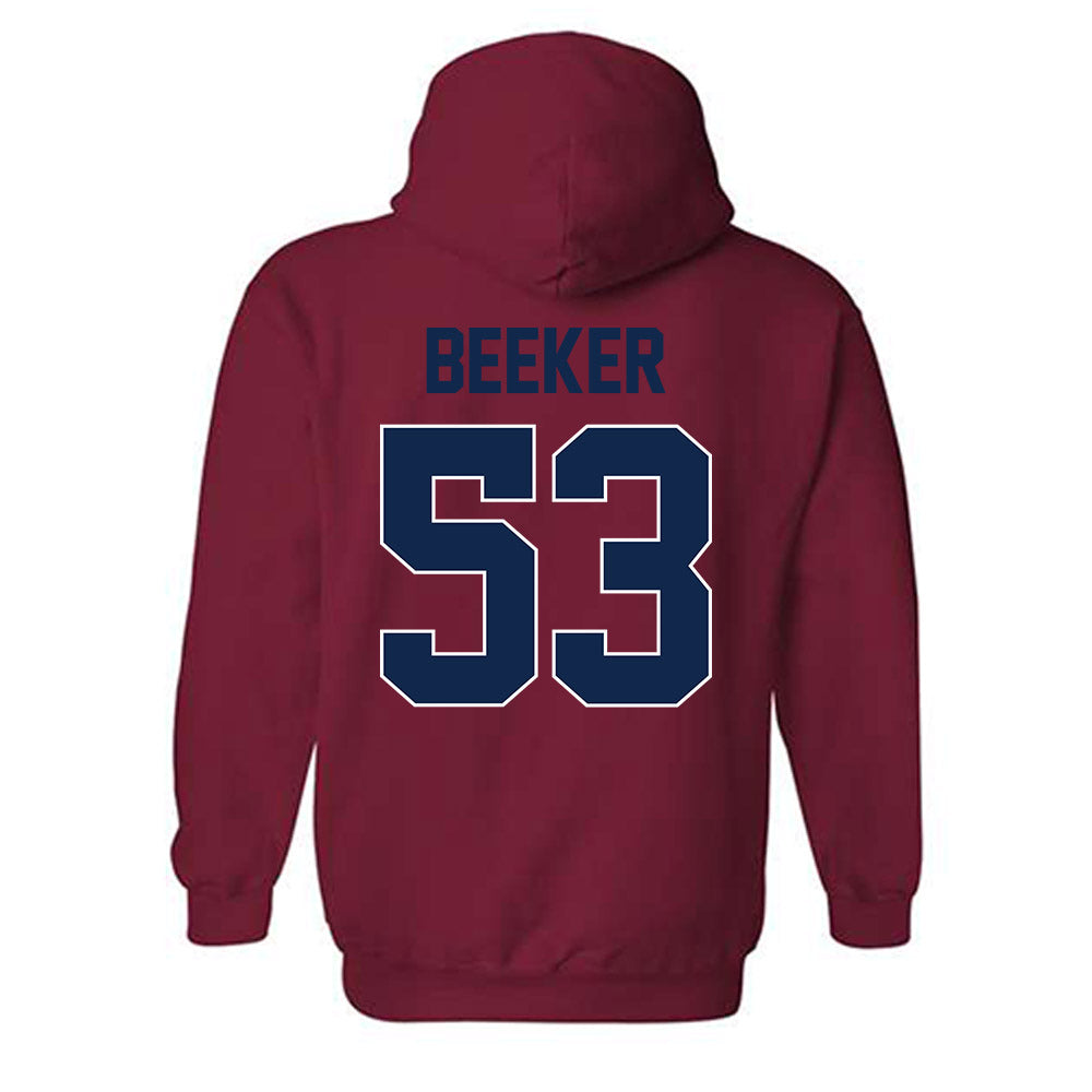 Ole Miss - NCAA Football : Ford Beeker - Hooded Sweatshirt-1