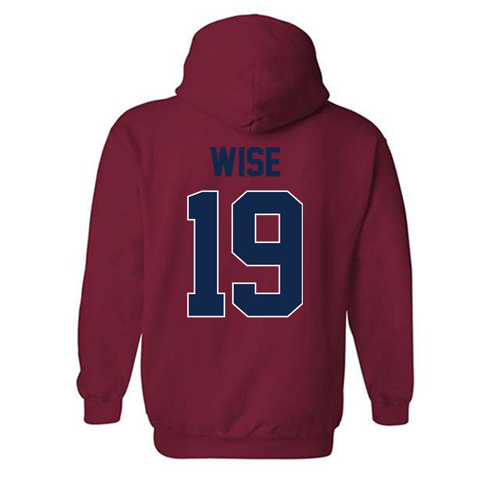 Ole Miss - NCAA Football : Rees Wise - Hooded Sweatshirt-1