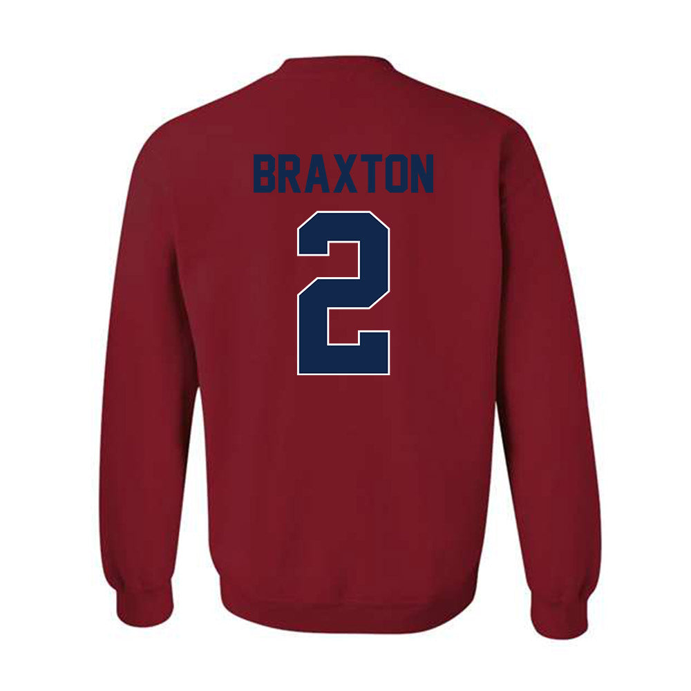 Ole Miss - NCAA Football : Jaylon Braxton - Crewneck Sweatshirt-1