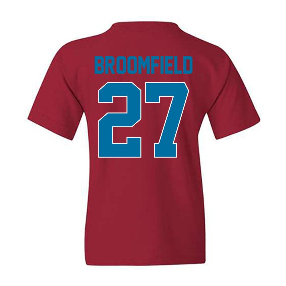 Ole Miss - NCAA Football : Patrick Broomfield - Youth T-Shirt-1