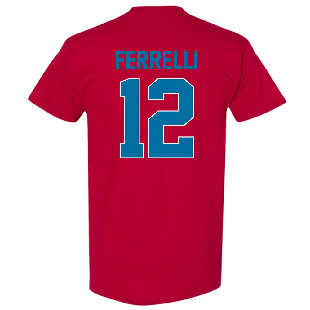 Ole Miss - NCAA Football : Luke Ferrelli - T-Shirt-1
