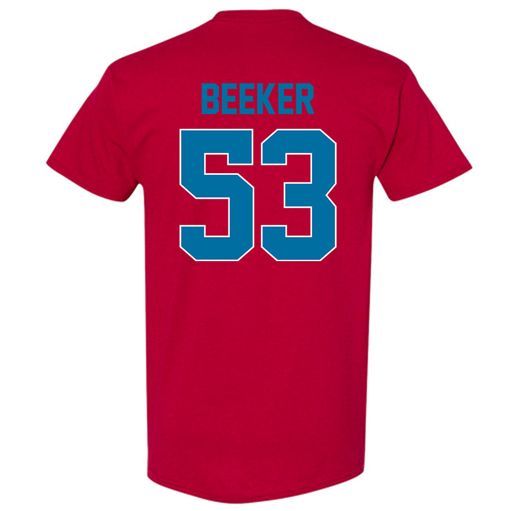 Ole Miss - NCAA Football : Ford Beeker - T-Shirt-1