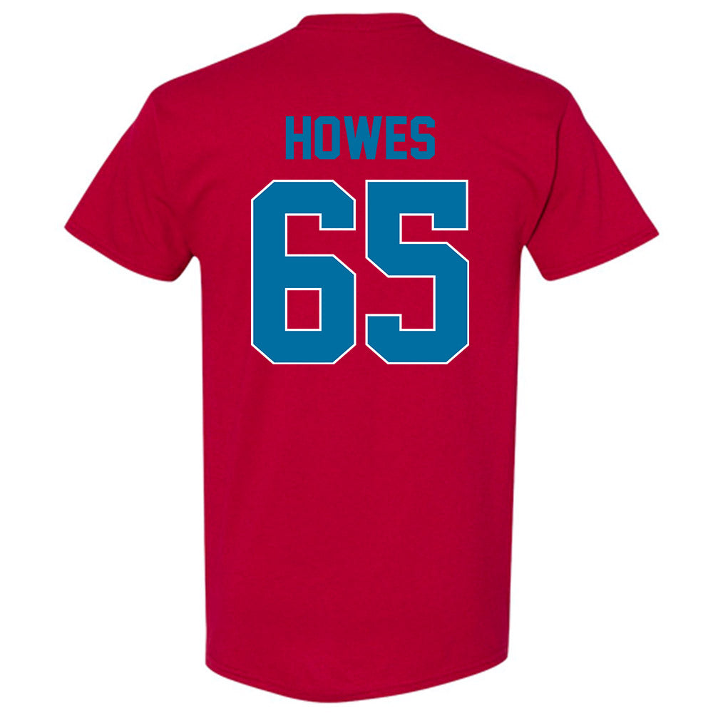Ole Miss - NCAA Football : Connor Howes - T-Shirt-1