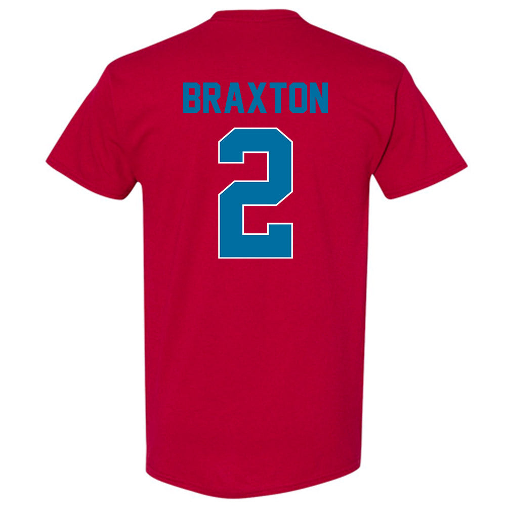 Ole Miss - NCAA Football : Jaylon Braxton - T-Shirt-1