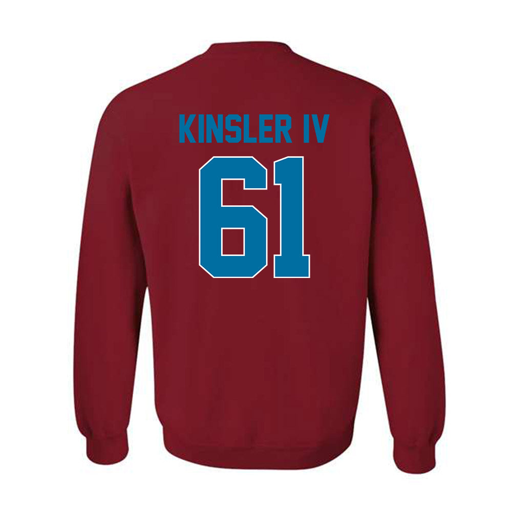 Ole Miss - NCAA Football : Tommy Kinsler IV - Crewneck Sweatshirt-1