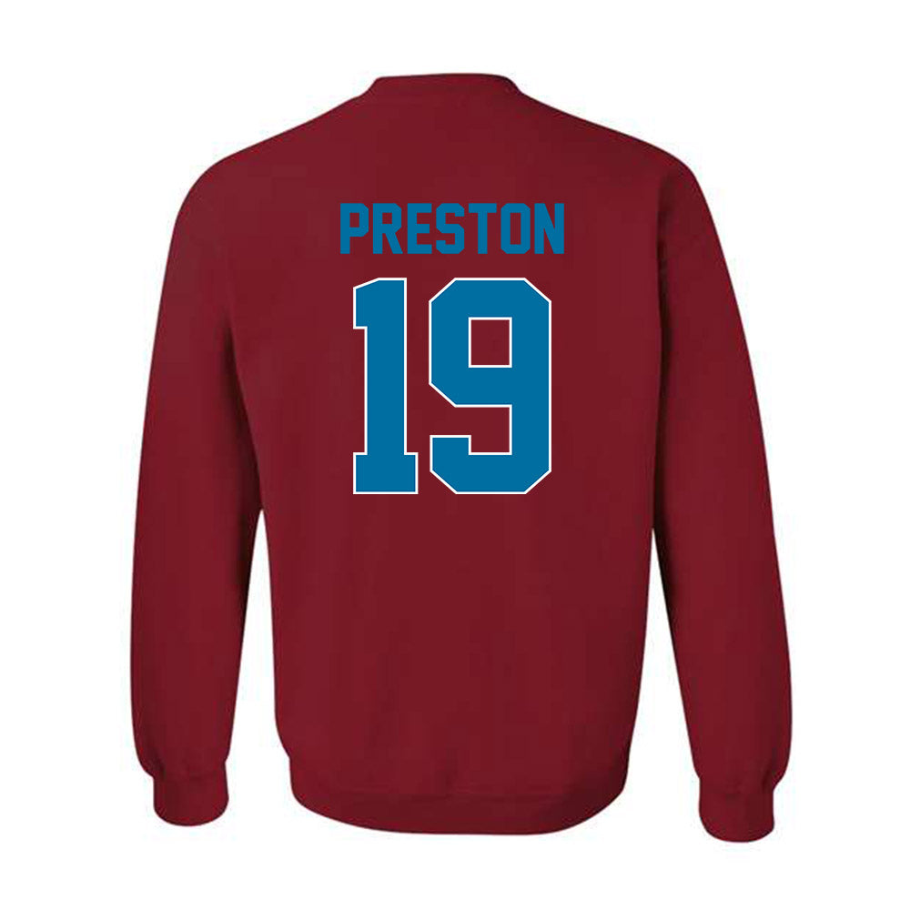 Ole Miss - NCAA Football : MJ Preston - Crewneck Sweatshirt-1