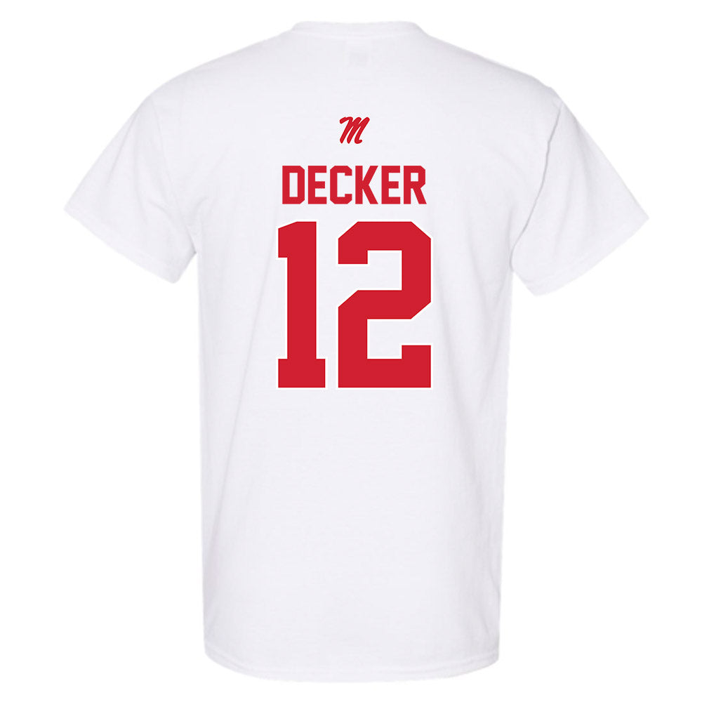 Ole Miss - NCAA Baseball : Dominic Decker - Classic Shersey T-Shirt-1