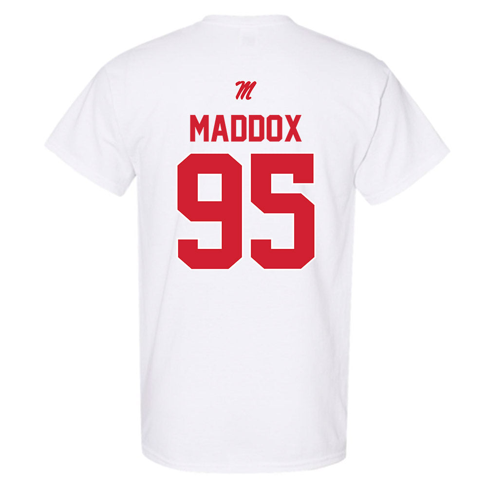 Ole Miss - NCAA Football : Andrew Maddox - T-Shirt-1