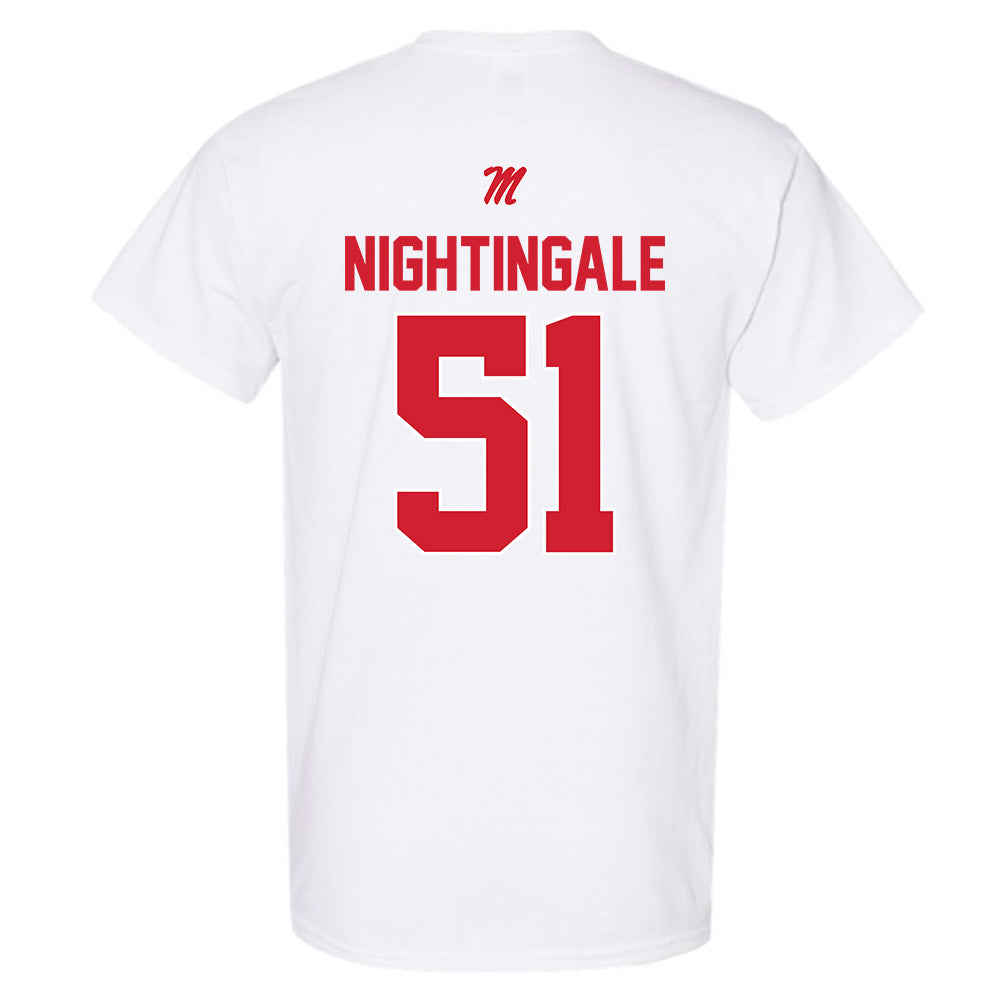 Ole Miss - NCAA Football : Trey Nightingale - T-Shirt-1