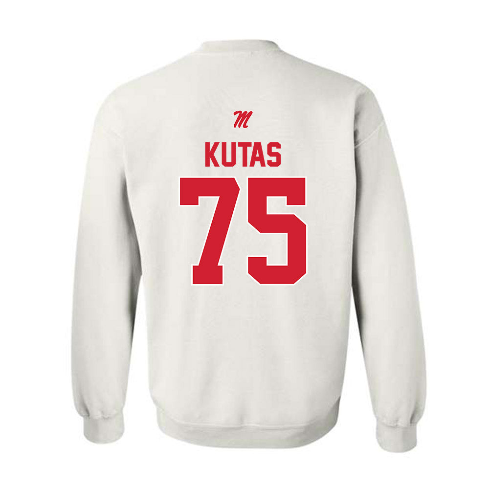 Ole Miss - NCAA Football : Patrick Kutas - Crewneck Sweatshirt-1