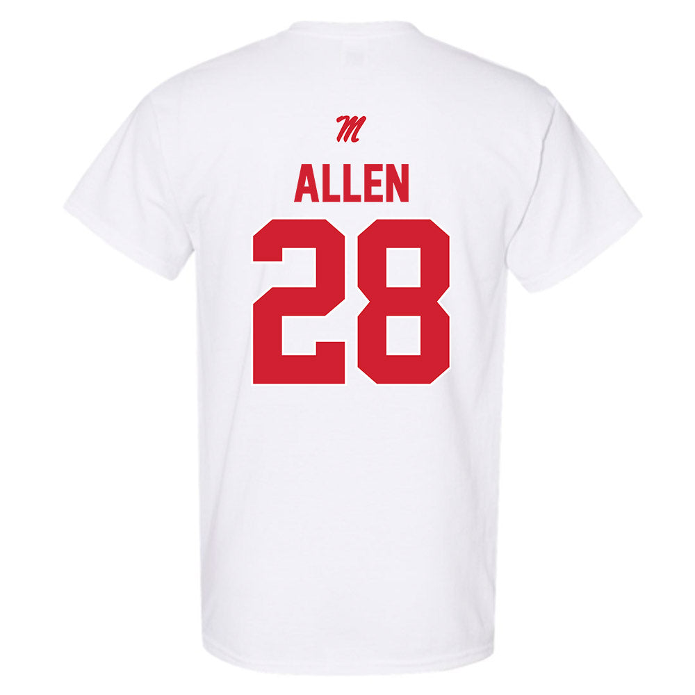 Ole Miss - NCAA Baseball : Noah Allen - T-Shirt-1